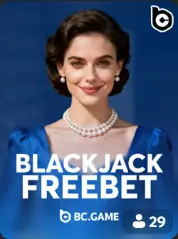 Blackjack Freebet BC Game Mauritius game cover