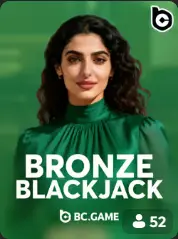 Bronze Blackjack BC Game Mauritius game cover