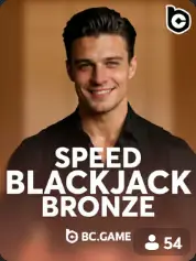 Speed Blackjack Bronze BC Game Mauritius game cover