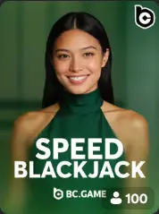 Speed Blackjack BC Game Mauritius game cover