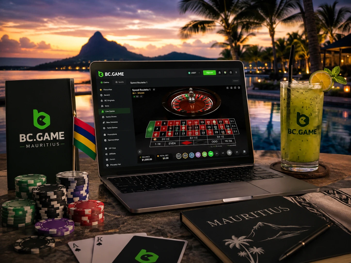 BC Game Mauritius Live Casino