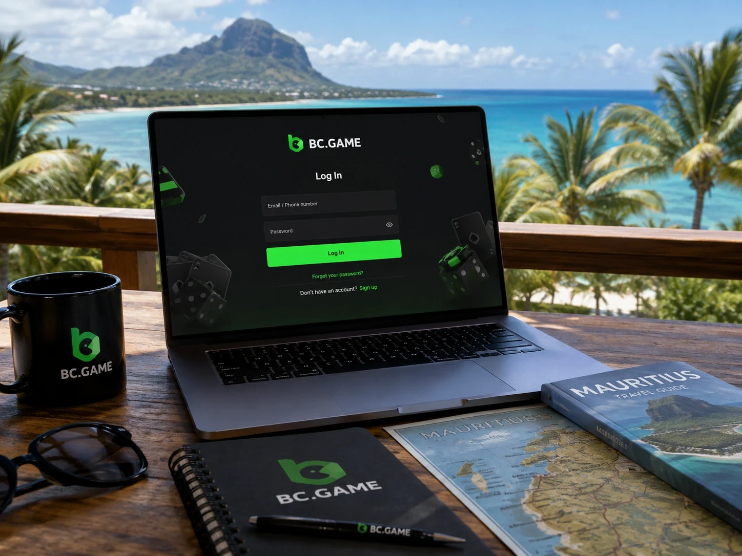 BC Game Mauritius login