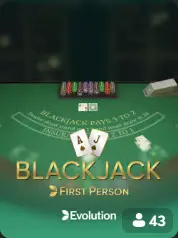 Blackjack First Person BC Game Mauritius game cover